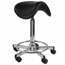 Professional master's chair - saddle for beauticians S5 (wide color palette)