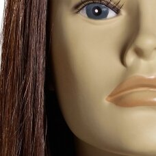 Profesionali natūralių plaukų galva kirpėjų bei stilistų mokymams LISA, 50 cm
