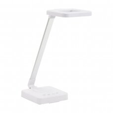 Professional table lamp for manicure ELEGANTE LED SQUARE 804, white color