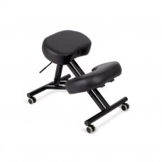 Professional vertical massage chair ERGO STANDART, black color