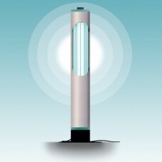 Profesionali lempa patalpoms ir paviršiams dezinfekuoti naudojant UV-C spinduliuotę DUAL 36 F