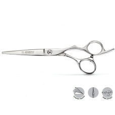 Professional italian hairdressing scissors KIEPE MONSTER CUT SEMI OFFSET 6.0