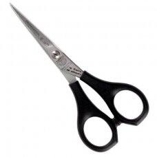 Professional Italian hair cutting scissors with convex blade and removable finger rest KIEPE RELAX 5.0