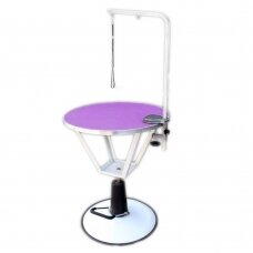 Professional hydraulic dog grooming table Blovi Event, 70cm, purple color