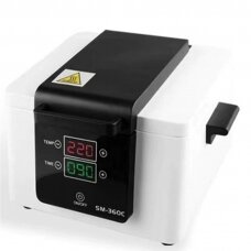 Профессиональный cтерилизатор горячего воздуха для гигиенического паспорта SM-360C, белого цвета
