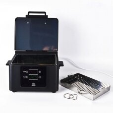 Profesionalus karšto oro sterilizatorius higienos pasui SM-360C, juodos spalvos