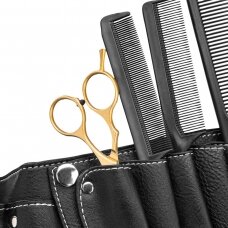 Профессиональный парикмахерский ремень - держатель для ножниц T10, черный