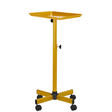 Professional barber trolley GABBIANO L-121G, gold color