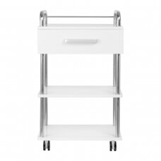 Professional beautycan trolley for beauty salons 6050, white color
