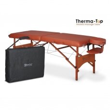 Профессиональный складной массажный стол THERMA-TOP с функцией подогрева