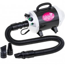 Professional dog fur dryer Blovi Cosmo Ionic Dryer 2000W with smooth control of heat and air flow, 120 l/s