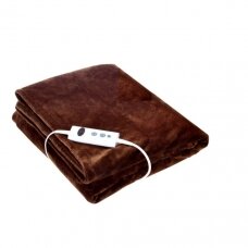 Promed Cozy electric heated blanket, 180 x 130, brown color