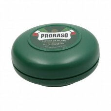 PRORASO GREEN LINE SHAVING SOAP IN A JAR Освежающее мыло для бритья, 75мл.