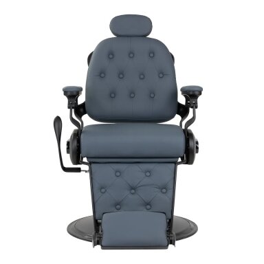 Professional barber chair for hairdressing salons and beauty salons GABBIANO FRANCESCO, graphite color Professional barber chair for hairdressing salons and beauty salons GABBIANO FRANCESCO, graphite color