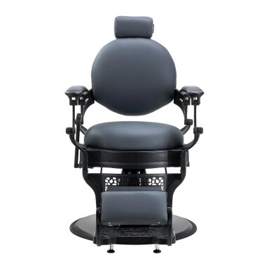 Professional barber chair for hairdressing salons and beauty salons GABBIANO NICCOLO, graphite color Professional barber chair for hairdressing salons and beauty salons GABBIANO NICCOLO, graphite color