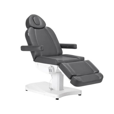 Профессиональное электрическое косметологическое кресло-кровать AZZURRO 803D (3 мотора), цвет серый Профессиональное электрическое косметологическое кресло-кровать AZZURRO 803D (3 мотора), цвет серый