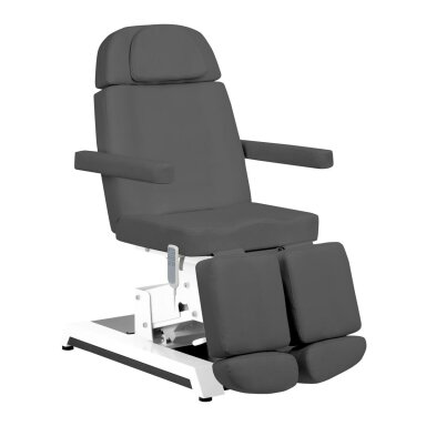Professional electric couch-bed for pedicure EXPERT PODO W-12C (3 motors), gray color Professional electric couch-bed for pedicure EXPERT PODO W-12C (3 motors), gray color