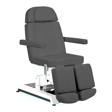 Professional electric couch-bed for pedicure EXPERT PODO W-12C (3 motors), gray color Professional electric couch-bed for pedicure EXPERT PODO W-12C (3 motors), gray color