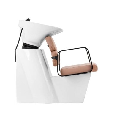 Professional head washer for hairdressers and beauty salons GABBIANO PORTO, beige Professional head washer for hairdressers and beauty salons GABBIANO PORTO, beige