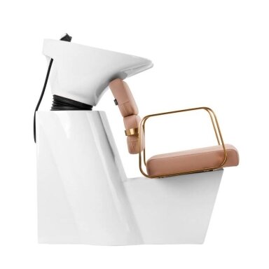 Professional head washer for hairdressers and beauty salons GABBIANO PORTO, beige Professional head washer for hairdressers and beauty salons GABBIANO PORTO, beige