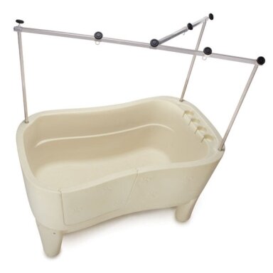 Professional animal washing tub Blovi Ecru, sand color Professional animal washing tub Blovi Ecru, sand color