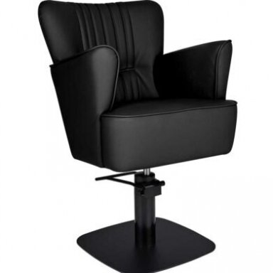 Professional hydraulic barber chair ZOFIA, black eco leather Professional hydraulic barber chair ZOFIA, black eco leather