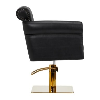 Professional hairdressing chair GABBIANO BERLIN, black color Professional hairdressing chair GABBIANO BERLIN, black color