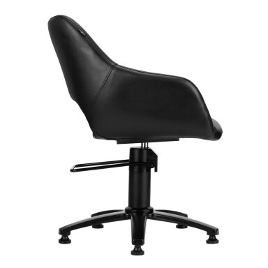Professional hairdressing chair GABBIANO LIMA, black color