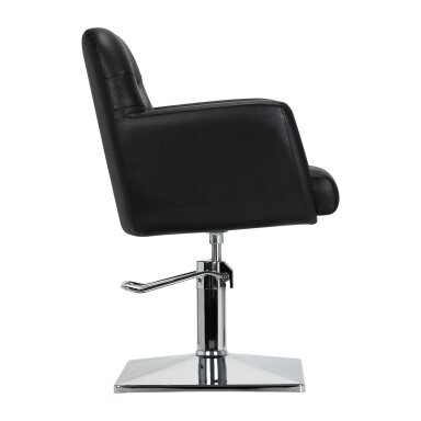 Professional hairdressing chair GABBIANO MONACO, black color Professional hairdressing chair GABBIANO MONACO, black color