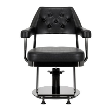 Professional hairdressing chair GABBIANO GRANADA, black color Professional hairdressing chair GABBIANO GRANADA, black color