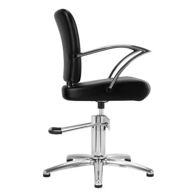 Professional hairdressing chair GABBIANO DALLAS, black color Professional hairdressing chair GABBIANO DALLAS, black color