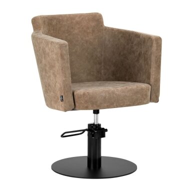 Professional hairdressing chair GABBIANO ROMA OLD, brown color Professional hairdressing chair GABBIANO ROMA OLD, brown color