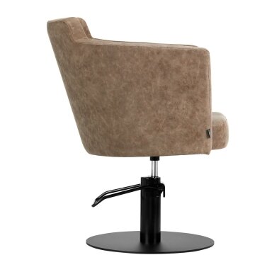 Professional hairdressing chair GABBIANO ROMA OLD, brown color Professional hairdressing chair GABBIANO ROMA OLD, brown color