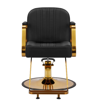 Professional hairdressing chair GABBIANO ACRI, black color Professional hairdressing chair GABBIANO ACRI, black color
