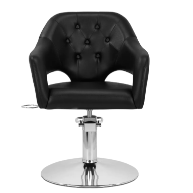 Professional hairdressing chair GABBIANO PARMA, black Professional hairdressing chair GABBIANO PARMA, black