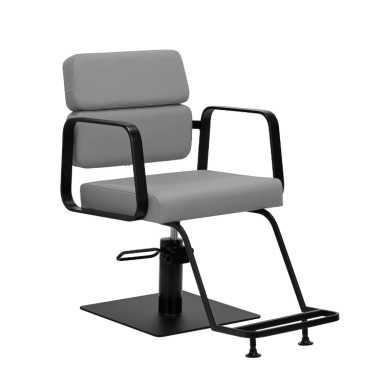 Professional hairdressing chair GABBIANO PORTO, gray color Professional hairdressing chair GABBIANO PORTO, gray color