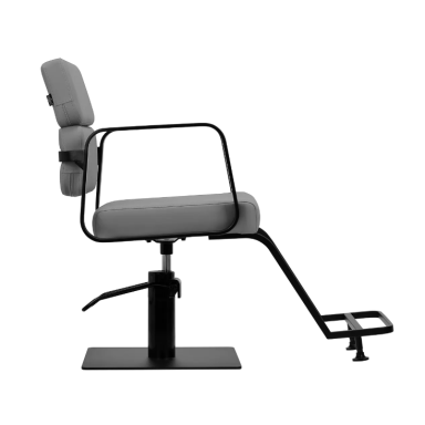 Professional hairdressing chair GABBIANO PORTO, gray color Professional hairdressing chair GABBIANO PORTO, gray color