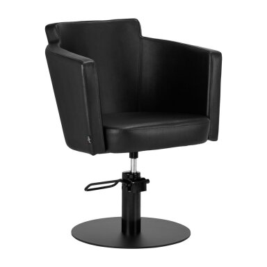 Professional hairdressing chair GABBIANO ROMA, black color Professional hairdressing chair GABBIANO ROMA, black color