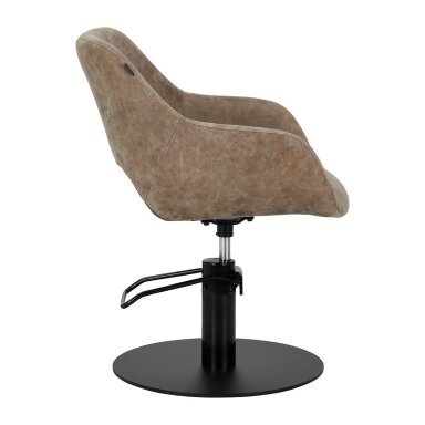 Professional hairdressing chair GABBIANO SEVILLA OLD, brown color Professional hairdressing chair GABBIANO SEVILLA OLD, brown color