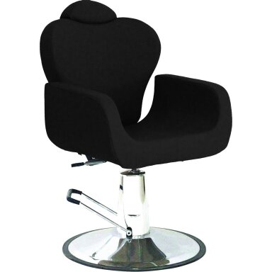 Professional hairdressing chair MK270, black color Professional hairdressing chair MK270, black color