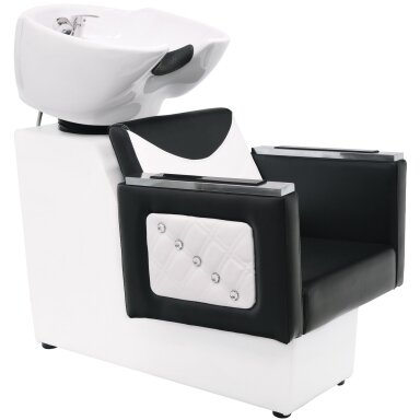 Professional hairdressing washing machine EVE, black and white Professional hairdressing washing machine EVE, black and white