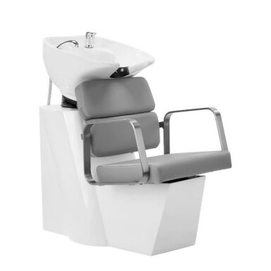 Professional hairdressing sink GABBIANO PORTO, gray color Professional hairdressing sink GABBIANO PORTO, gray color