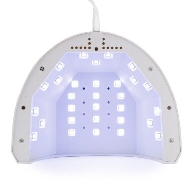 Profesionali UV/LED nagų lempa manikiūrui 1S 48w, baltos spalvos
