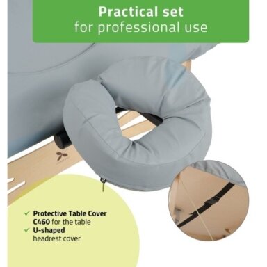 Professional protective sun lounger cover C460 – moisture-resistant, gray color, size 102 × 203 cm. Professional protective sun lounger cover C460 – moisture-resistant, gray color, size 102 × 203 cm.
