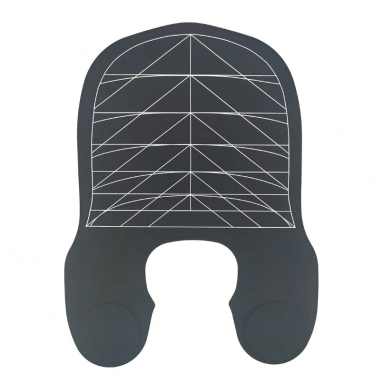 Professional silicone cape for hair coloring and smooth cutting Professional silicone cape for hair coloring and smooth cutting