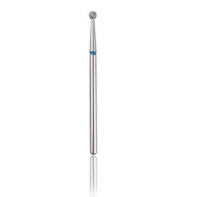 Profesionalus deimantinis frezos antgalis BALL BLUE 2,5 mm Profesionalus deimantinis frezos antgalis BALL BLUE 2,5 mm