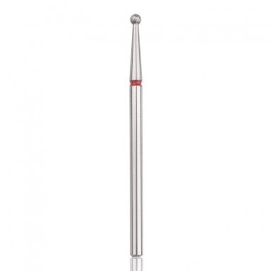 Profesionalus deimantinis frezos antgalis BALL RED 2,1 Profesionalus deimantinis frezos antgalis BALL RED 2,1