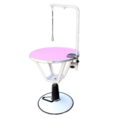 Profesionalus hidraulinis šunų kirpimo stalas Blovi Event, 70cm, rožinės spalvos Profesionalus hidraulinis šunų kirpimo stalas Blovi Event, 70cm, rožinės spalvos