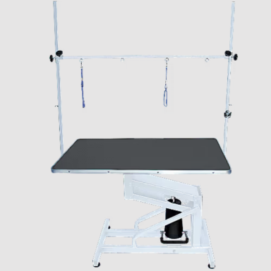 Profesionalus hidraulinis šunų kirpimo stalas Blovi Venus, 110x60cm, baltos spalvos Profesionalus hidraulinis šunų kirpimo stalas Blovi Venus, 110x60cm, baltos spalvos