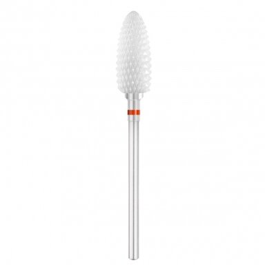 EXO PROFESSIONAL profesionalus keramikinis frezos antgalis manikiūrui EXO apvalus kūgis 6,0 mm rd / 230 f EXO PROFESSIONAL profesionalus keramikinis frezos antgalis manikiūrui EXO apvalus kūgis 6,0 mm rd / 230 f
